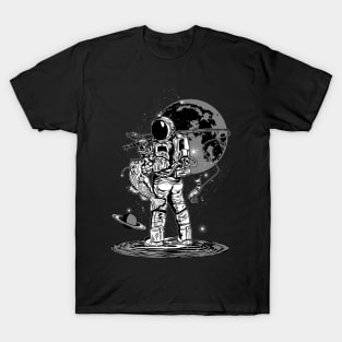 FISHING ASTRONAUT T-Shirt